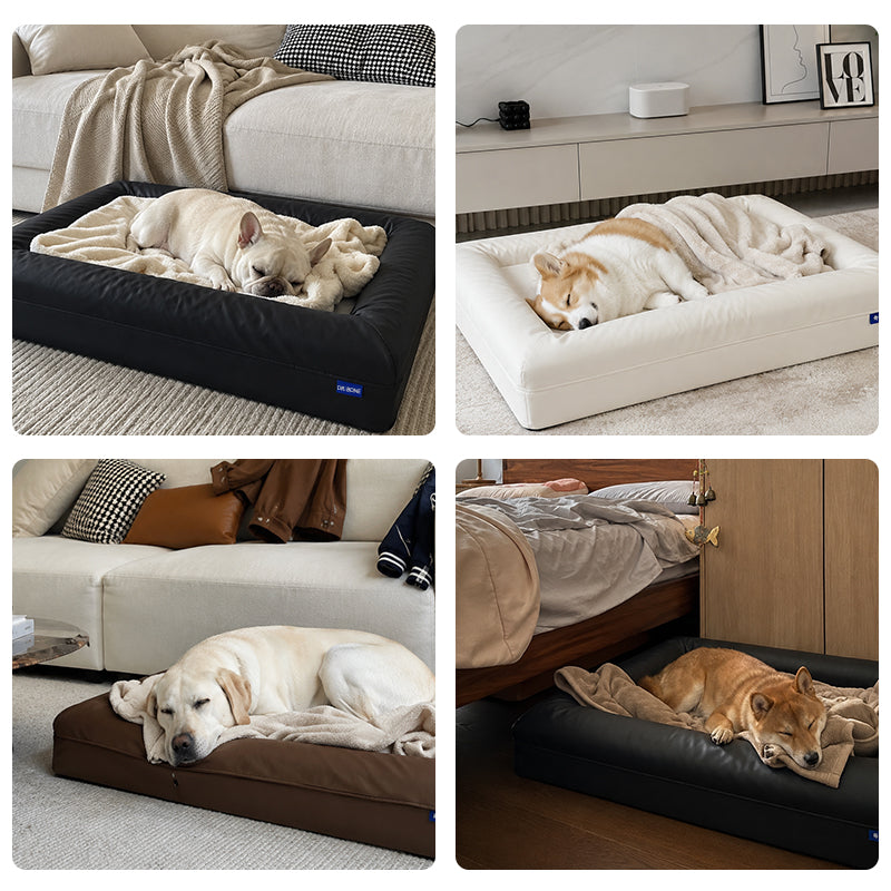 RETRO Orthopedic Dog Bed
