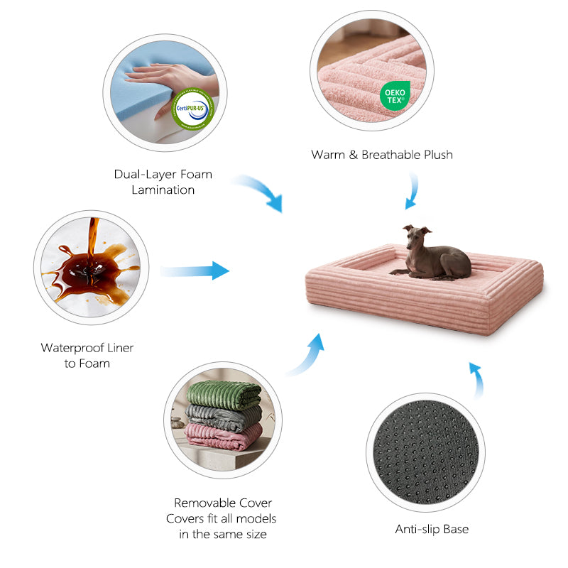 FUFFER Orthopedic Dog Bed